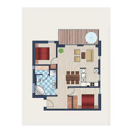 Apartmán 47 0 S Waterkant Schillig